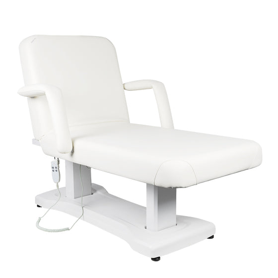 Massagebänk elektrisk Azzurro 819A Vit