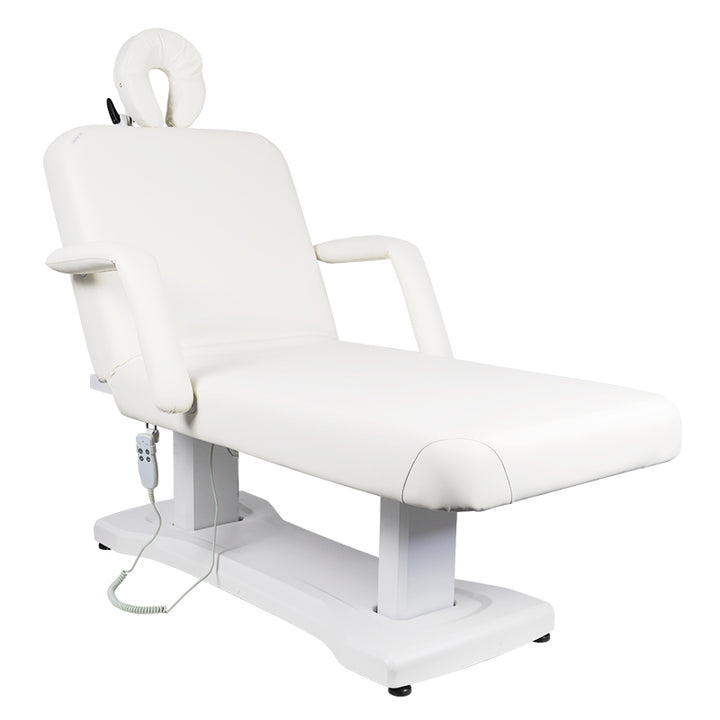 Massagebänk elektrisk Azzurro 819A Vit - bild 2