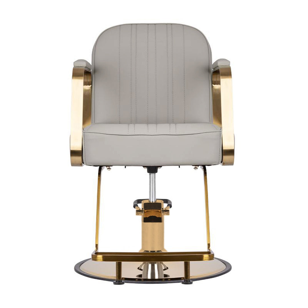 Frisörstol Gabbiano Acri Guld/Beige - bild 2