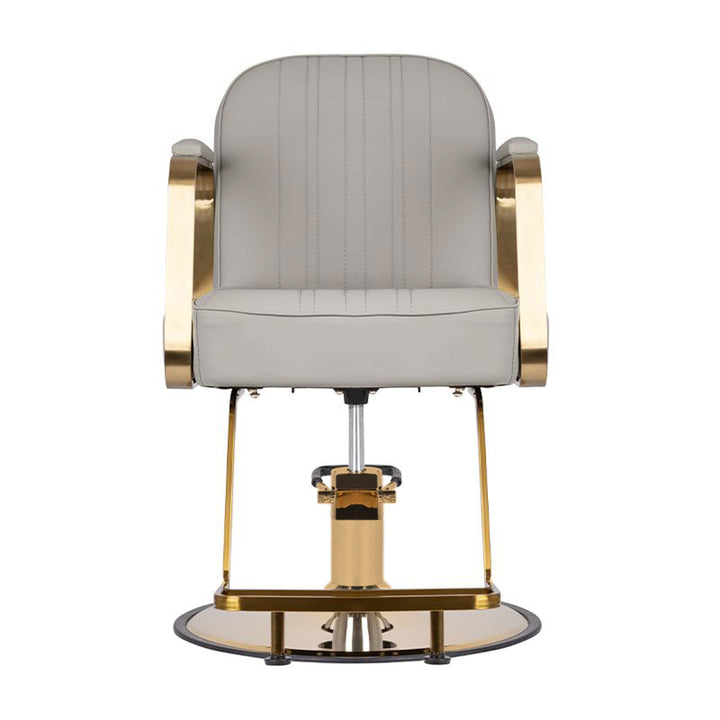 Frisörstol Gabbiano Acri Guld/Beige - bild 2
