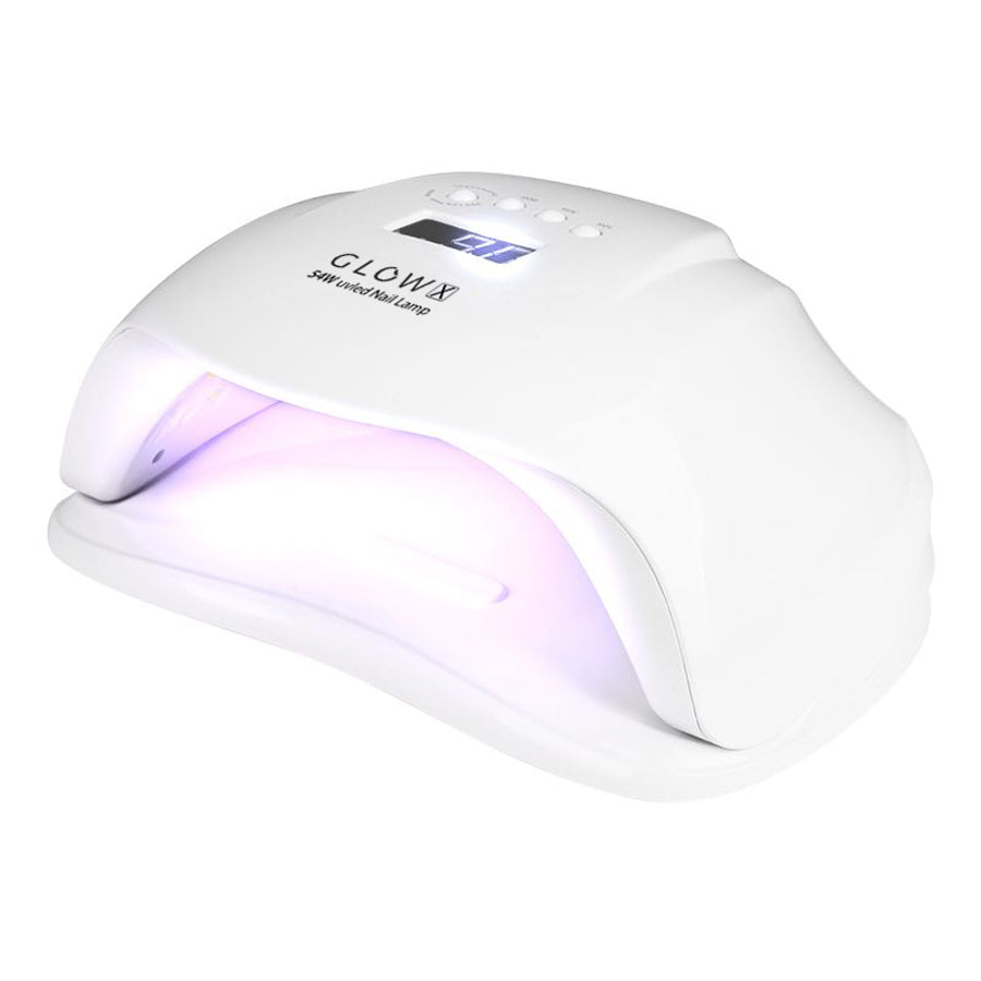 Glow X UV/LED Lampa för Naglar 54W - Vit