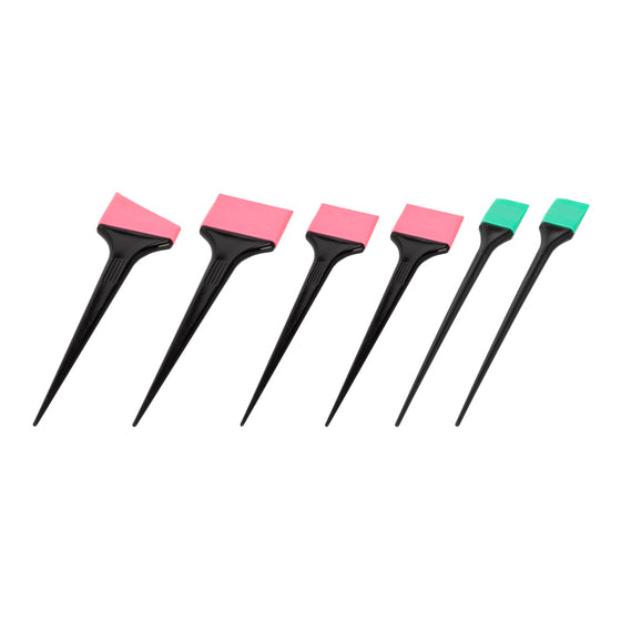 Set Siliconen Haarverfkwasten (6 Stuks)