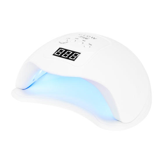 UV/LED Nagellampa Glow 5 48W USB - Vit