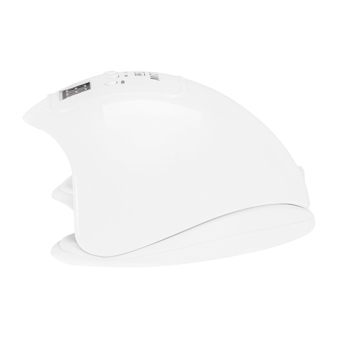 UV/LED-lampa för naglar Glow 5 48W USB - Vit - bild 5