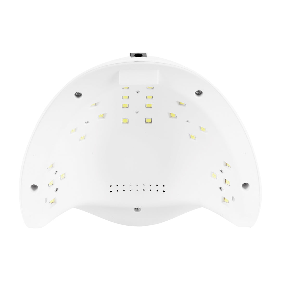 UV/LED-lampa för naglar Glow 5 48W USB - Vit - bild 7