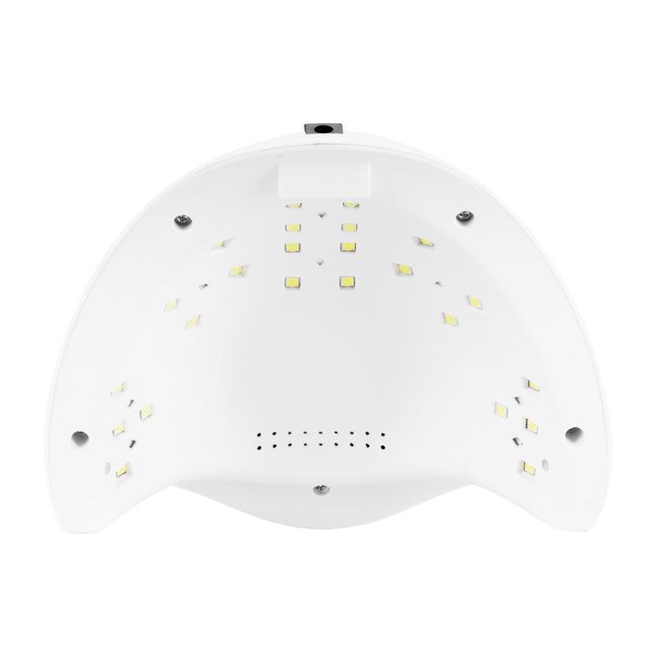 UV/LED-lampa för naglar Glow 5 48W USB - Vit - bild 7