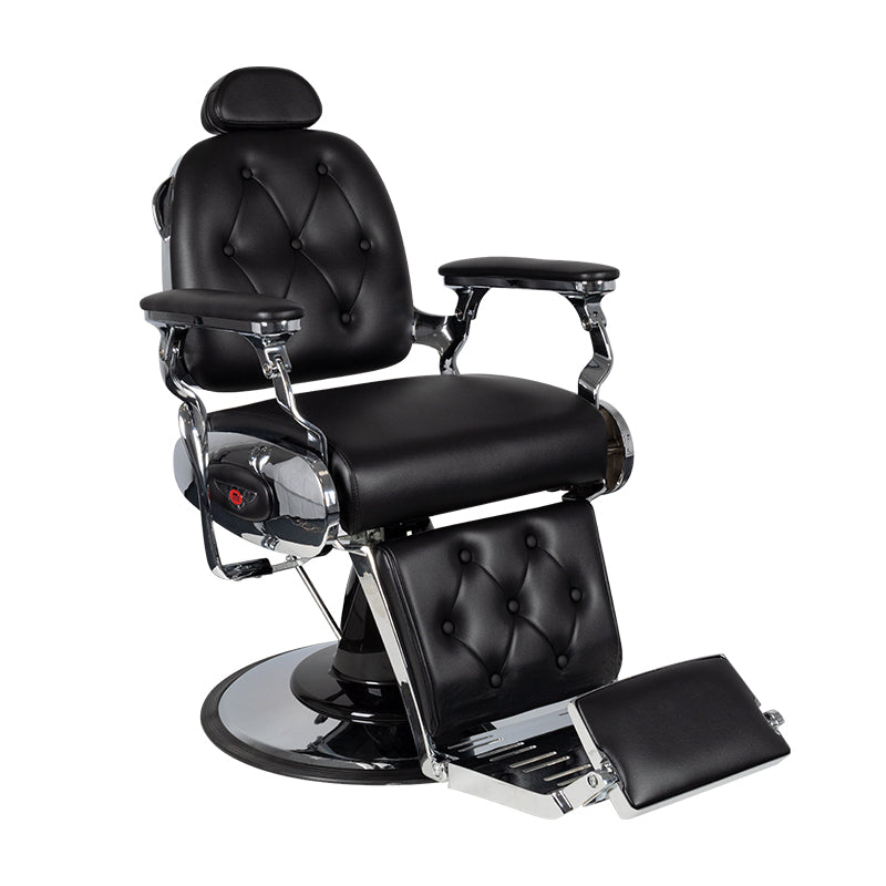 Barberarstol Gabbiano Pietro - Svart