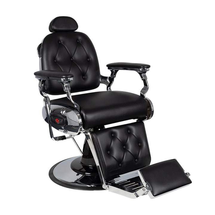 Barberarstol Gabbiano Pietro - Svart