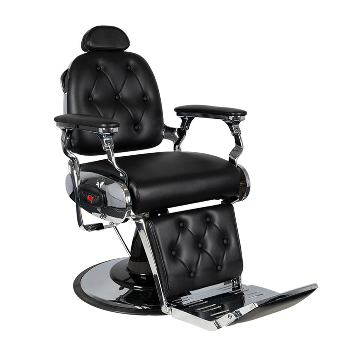 Barberarstol Gabbiano Pietro - Svart - bild 2