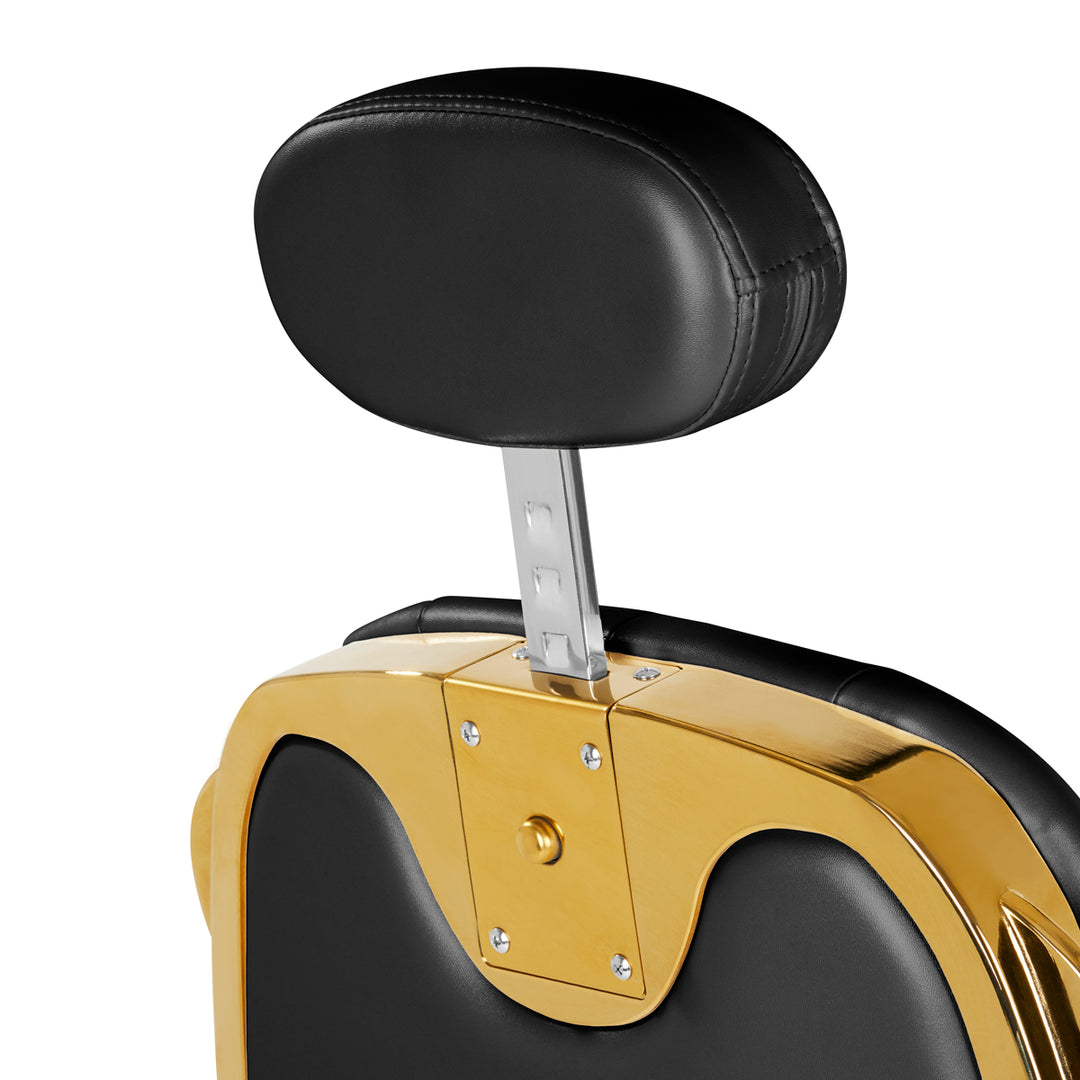 Barberarstol Gabbiano Francesco - Svart &amp; Guld - bild 6