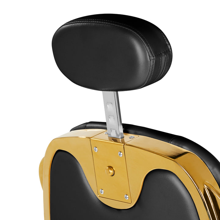 Barberarstol Gabbiano Francesco - Svart &amp; Guld - bild 6