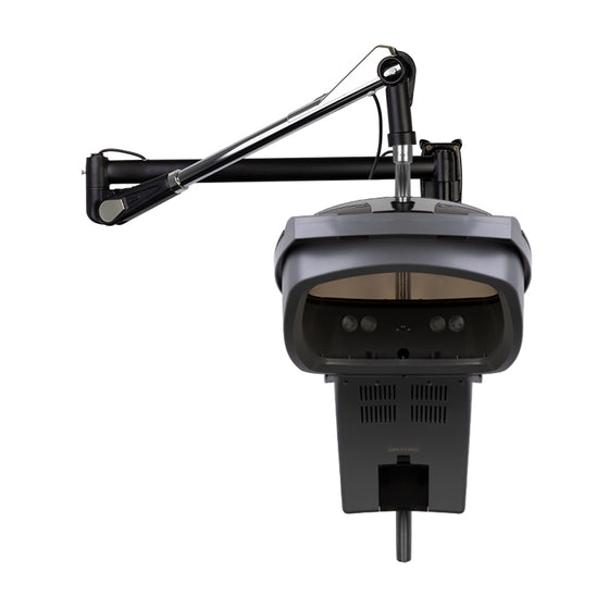 Hårångare med väggarm 408D Aktiv Ozon Silver
