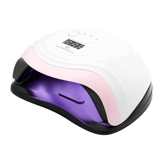 Glow V7 UV LED Nagellampa 168W - Vit