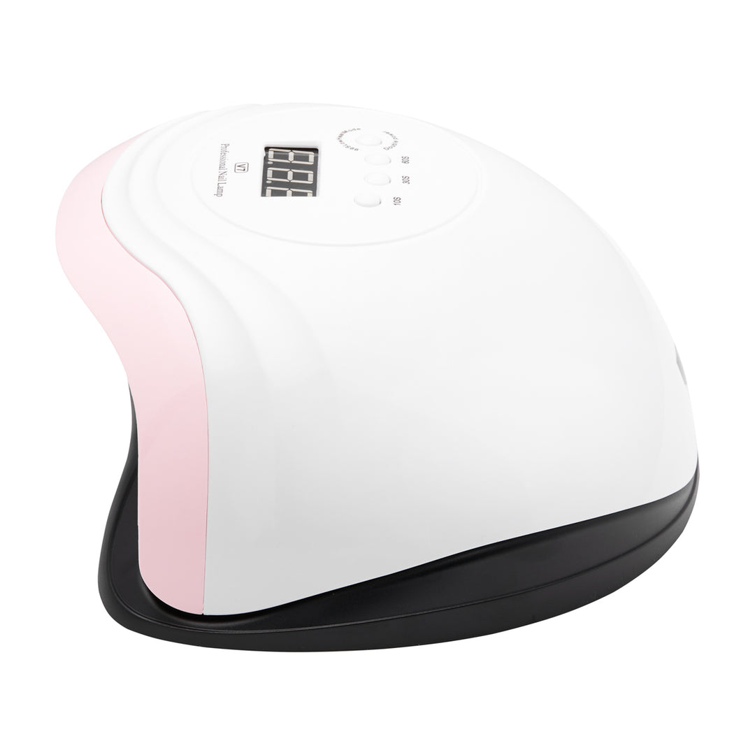 Glow V7 UV/LED Lampa för Naglar 168W - Vit - bild 5