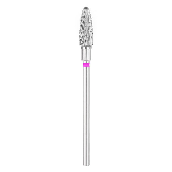 Exo Nagelfräsbit Hårdmetall Oval Rund ⌀5/13mm Extra Fin