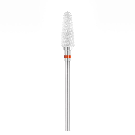 Exo 826 Keramisk Fräsbit för Nagelfräs Konisk Rund ⌀2.5-5.5/13 mm - Medium