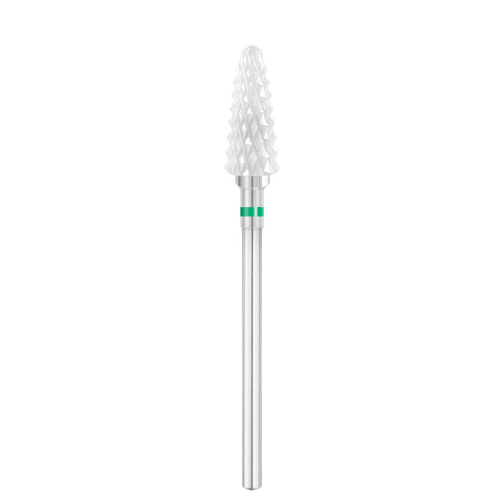 Exo 826 Keramisk Fräsbit för Nagelfräs Konisk Rund ⌀2.5-5.5/13 mm - Grov