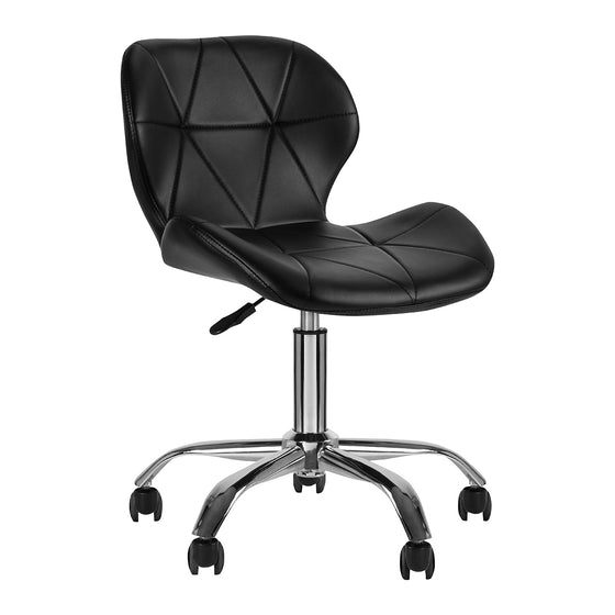Taburett 4Rico QS-06 med hjul - Svart