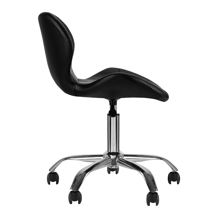 Taburett 4Rico QS-06 med hjul - Svart - bild 2