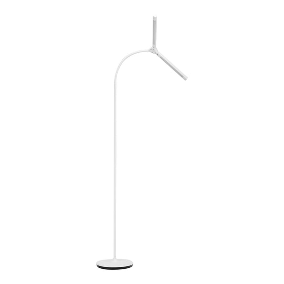 LED-lampa med stativ Glow 6019 - Vit