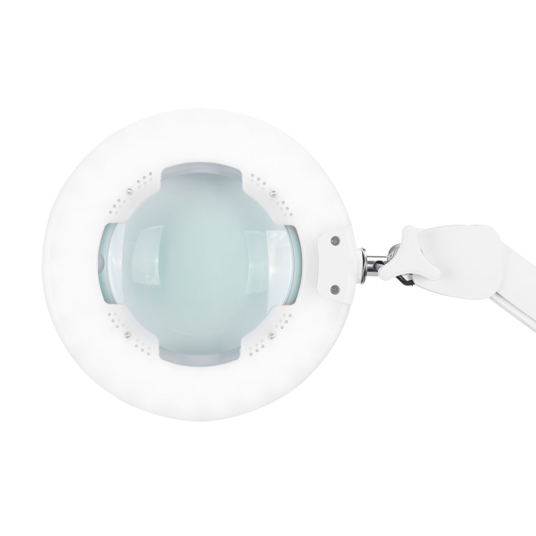 Förstoringslampa LED 5D med bordsfäste Glow 8021 Vit - bild 6