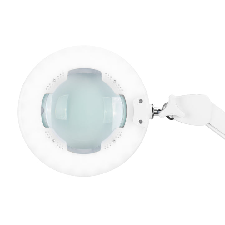 Förstoringslampa LED 5D med bordsfäste Glow 8021 Vit - bild 6