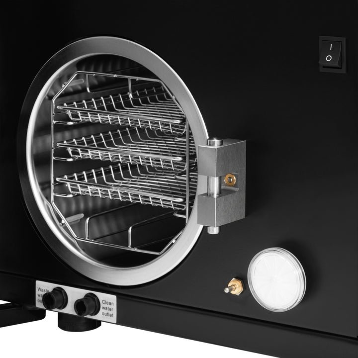 Autoklav Lafomed Standard Line 8L Klass B LED med skrivare - Svart - bild 10