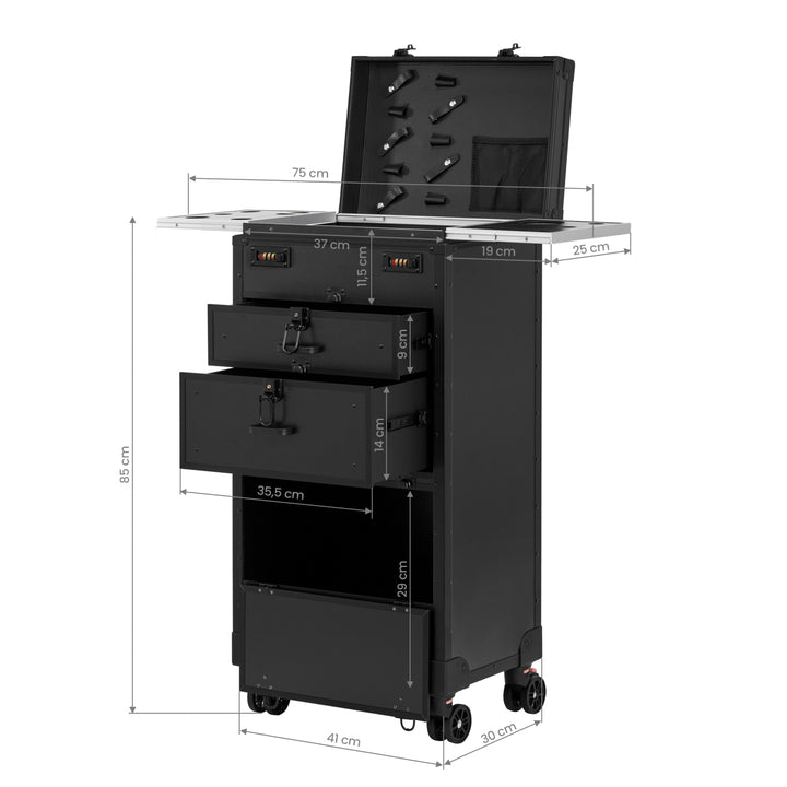 Werkwagen Gabbiano V21 Zwart - afbeelding 11