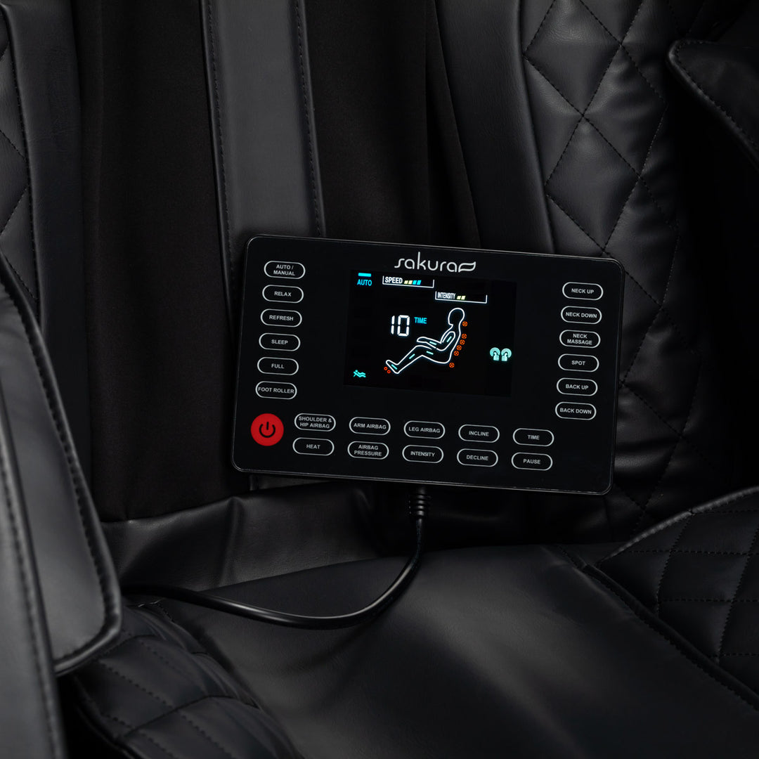 Elektrisk Massagefåtölj Sakura Standard 801 - Svart - bild 10