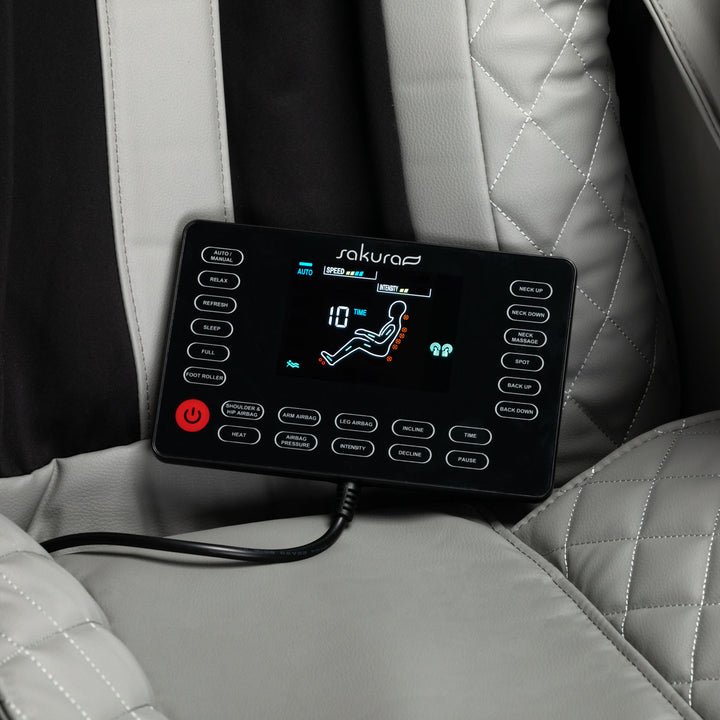 Elektrisk Massagefåtölj Sakura Standard 801 - Grå - bild 10