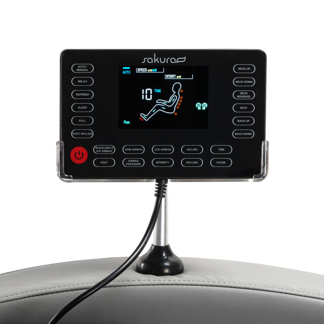 Elektrisk Massagefåtölj Sakura Standard 801 - Grå - bild 15