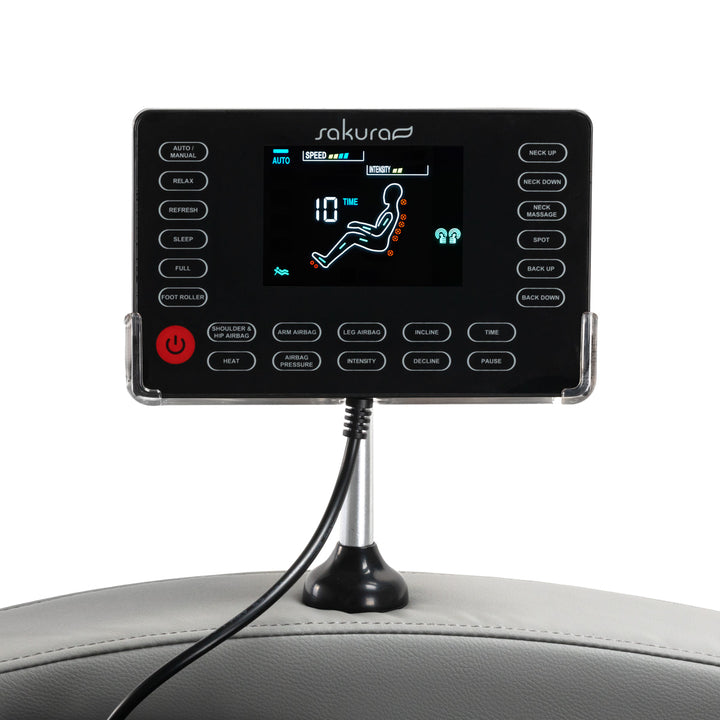 Elektrisk Massagefåtölj Sakura Standard 801 - Grå - bild 15