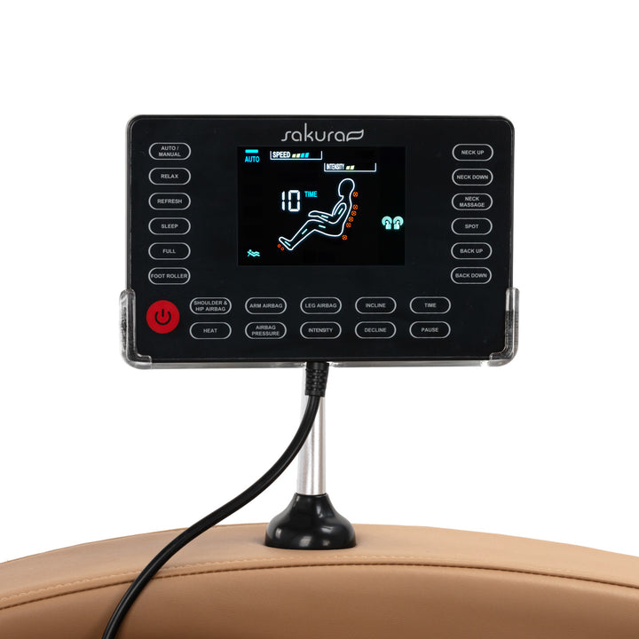 Elektrisk Massagefåtölj Sakura Standard 801 - Brun - bild 16