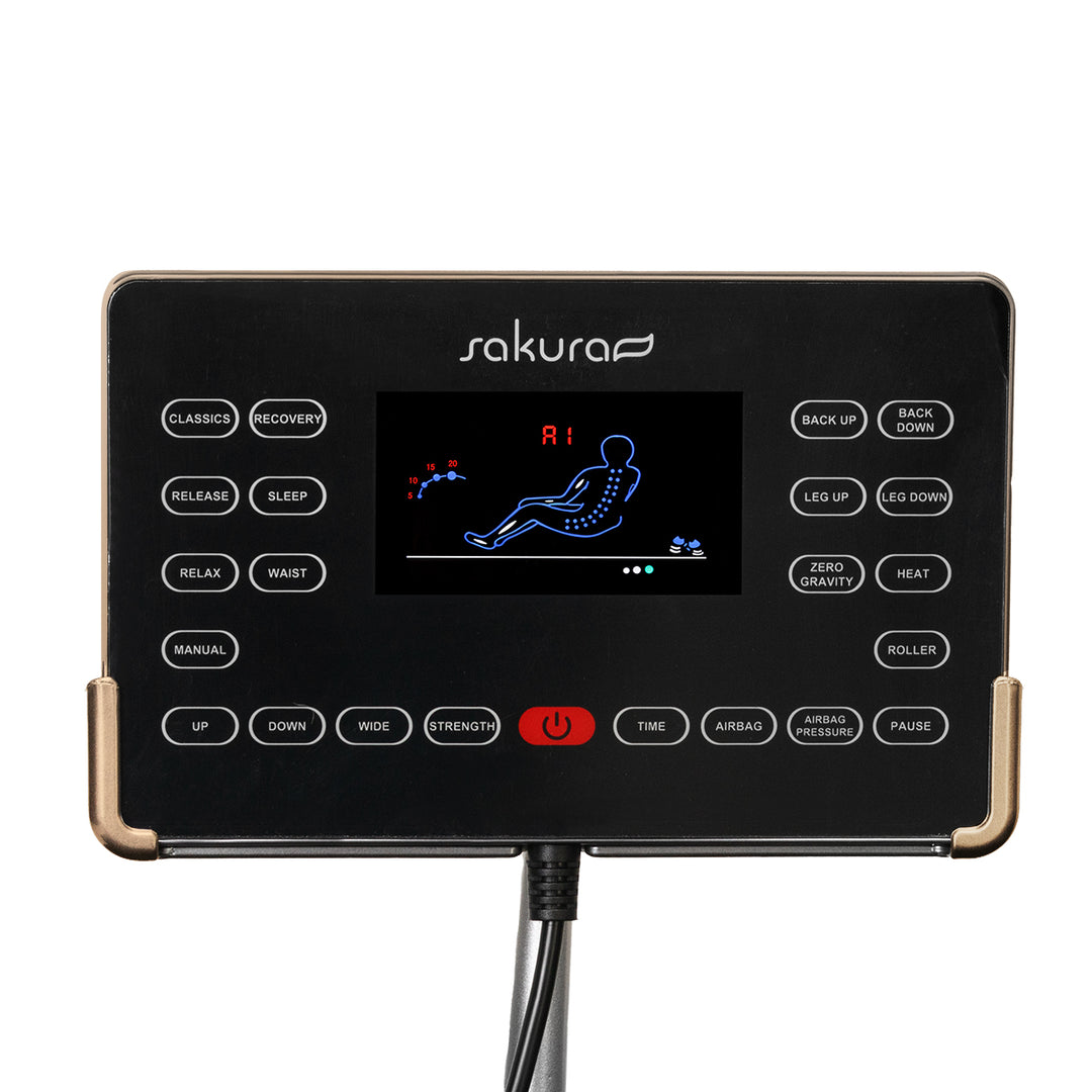 Elektrisk Massagefåtölj Sakura Luxury 808 - Svart - bild 6