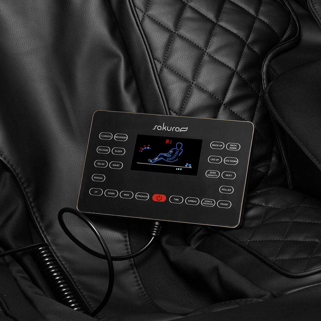 Elektrisk Massagefåtölj Sakura Luxury 808 - Svart - bild 10