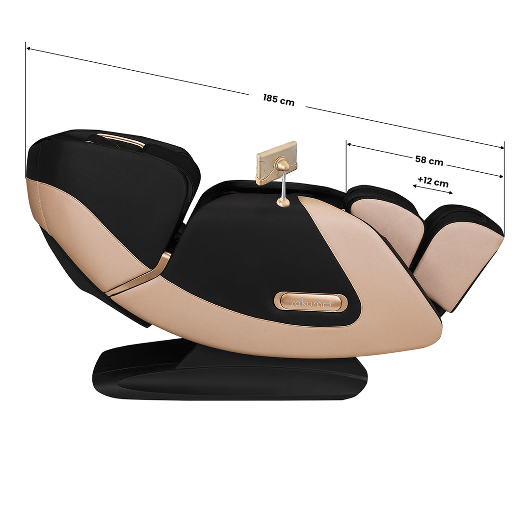 Elektrisk Massagefåtölj Sakura Luxury 808 - Svart - bild 18