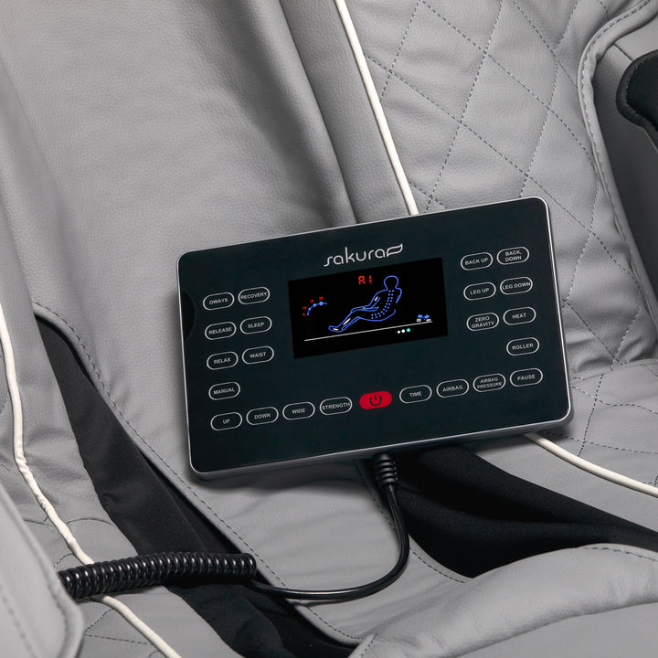 Elektrisk Massagefåtölj Sakura Comfort Plus 806 - Grå - bild 16