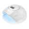 UV/LED Nagellampa Shiny 86W - Vit