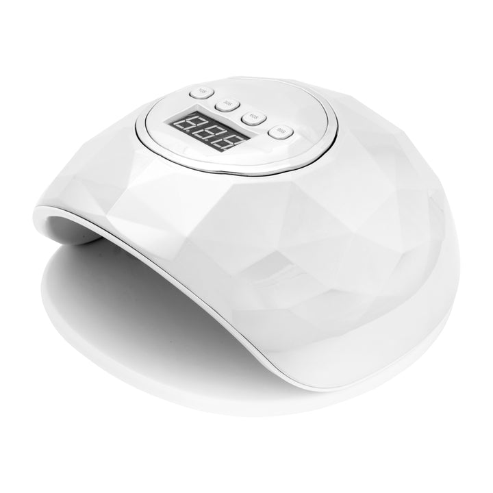 UV/LED-lampa för naglar Shiny 86W - Vit - bild 2