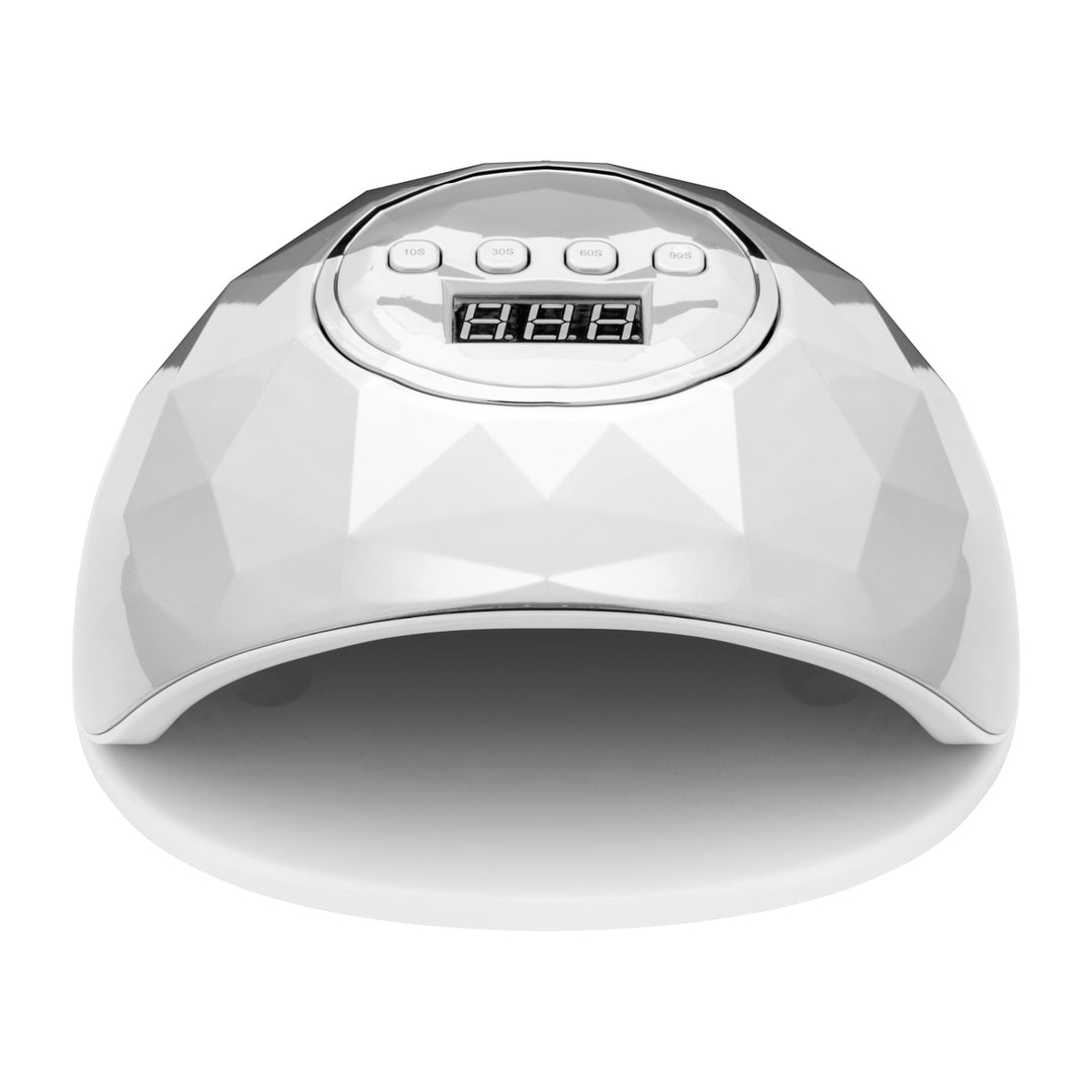 UV/LED-lampa för naglar Shiny 86W - Vit - bild 3