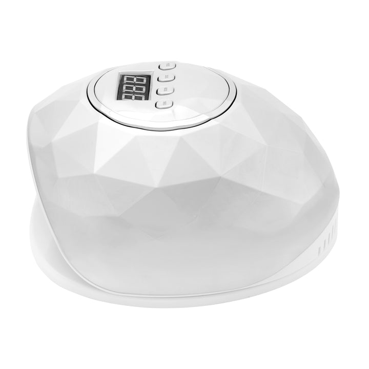 UV/LED-lampa för naglar Shiny 86W - Vit - bild 5