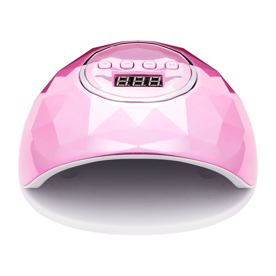 UV/LED-lampa för naglar Shiny 86W - Rosa - bild 3