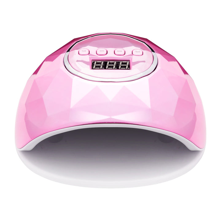 UV/LED-lampa för naglar Shiny 86W - Rosa - bild 3