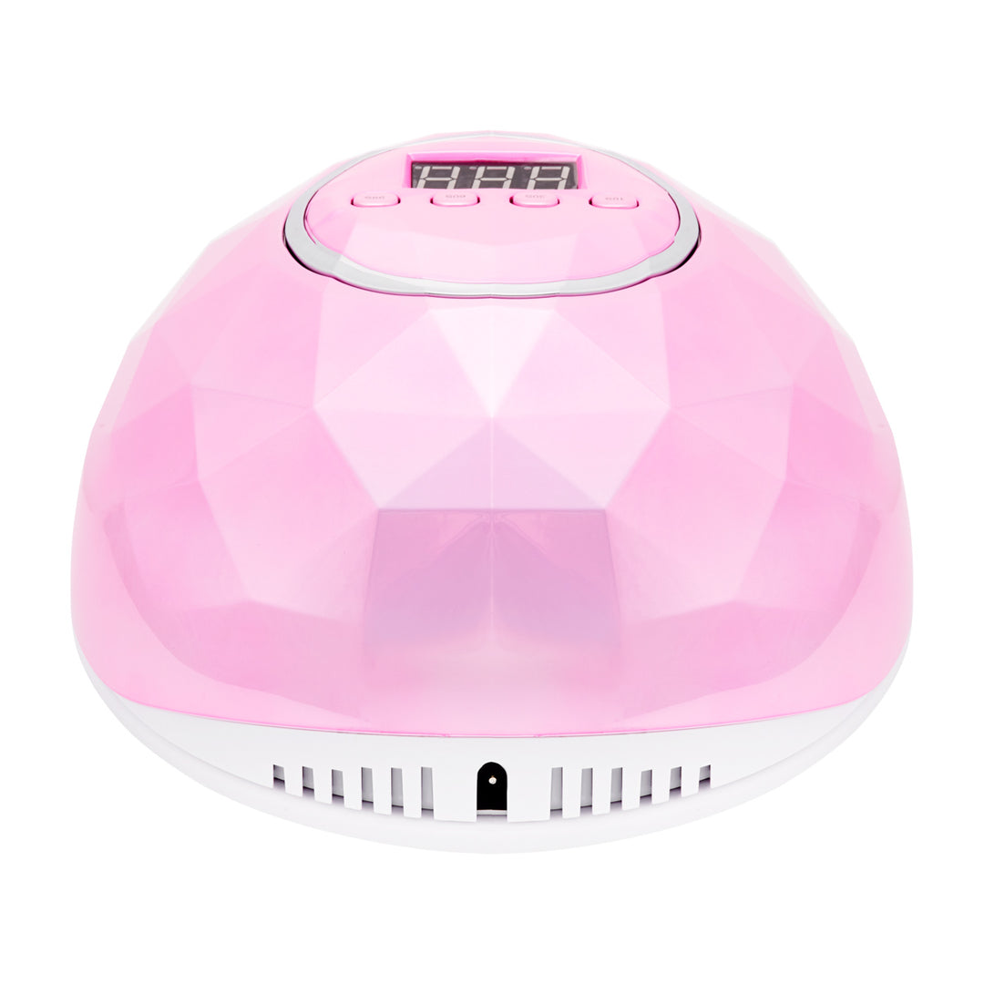 UV/LED-lampa för naglar Shiny 86W - Rosa - bild 4