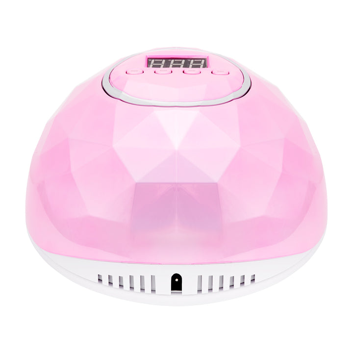 UV/LED-lampa för naglar Shiny 86W - Rosa - bild 4