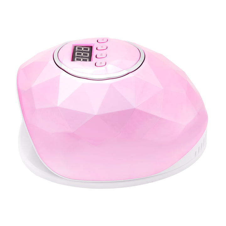 UV/LED-lampa för naglar Shiny 86W - Rosa - bild 5