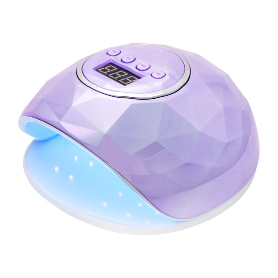 UV/LED Nagellampa Shiny 86W - Violett