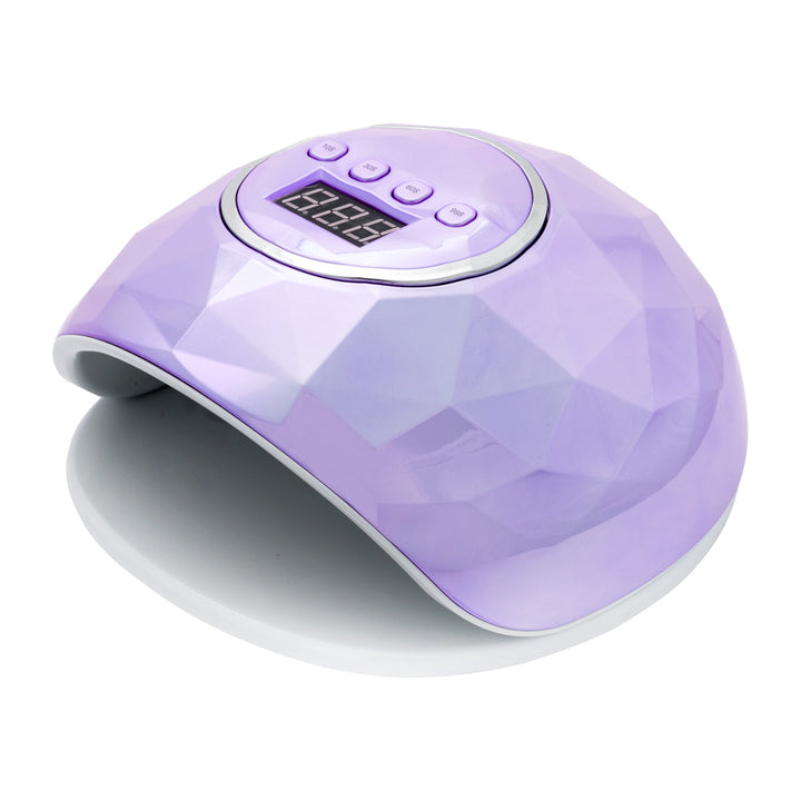 UV/LED-lampa för naglar Shiny 86W - Violett - bild 2