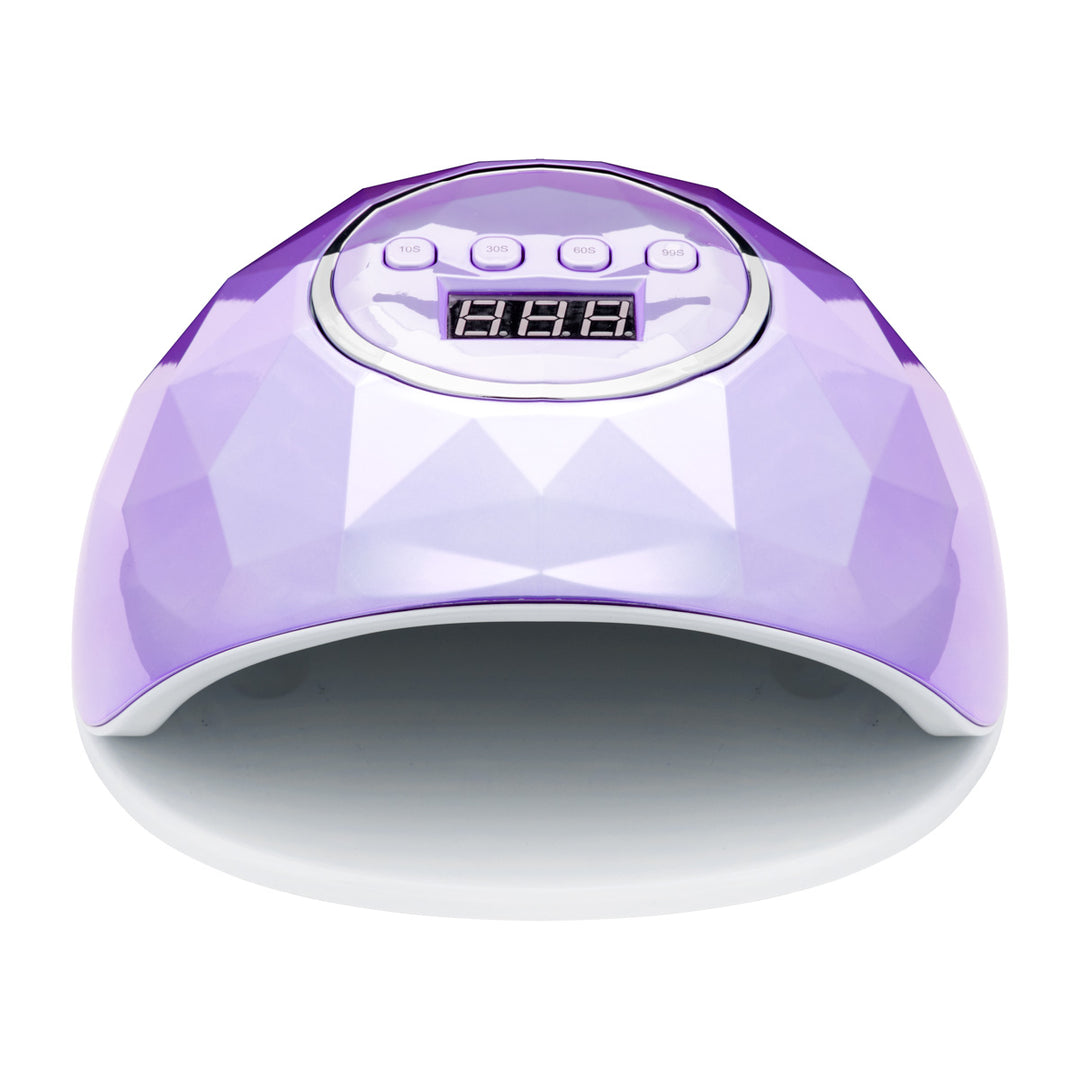 UV/LED-lampa för naglar Shiny 86W - Violett - bild 3