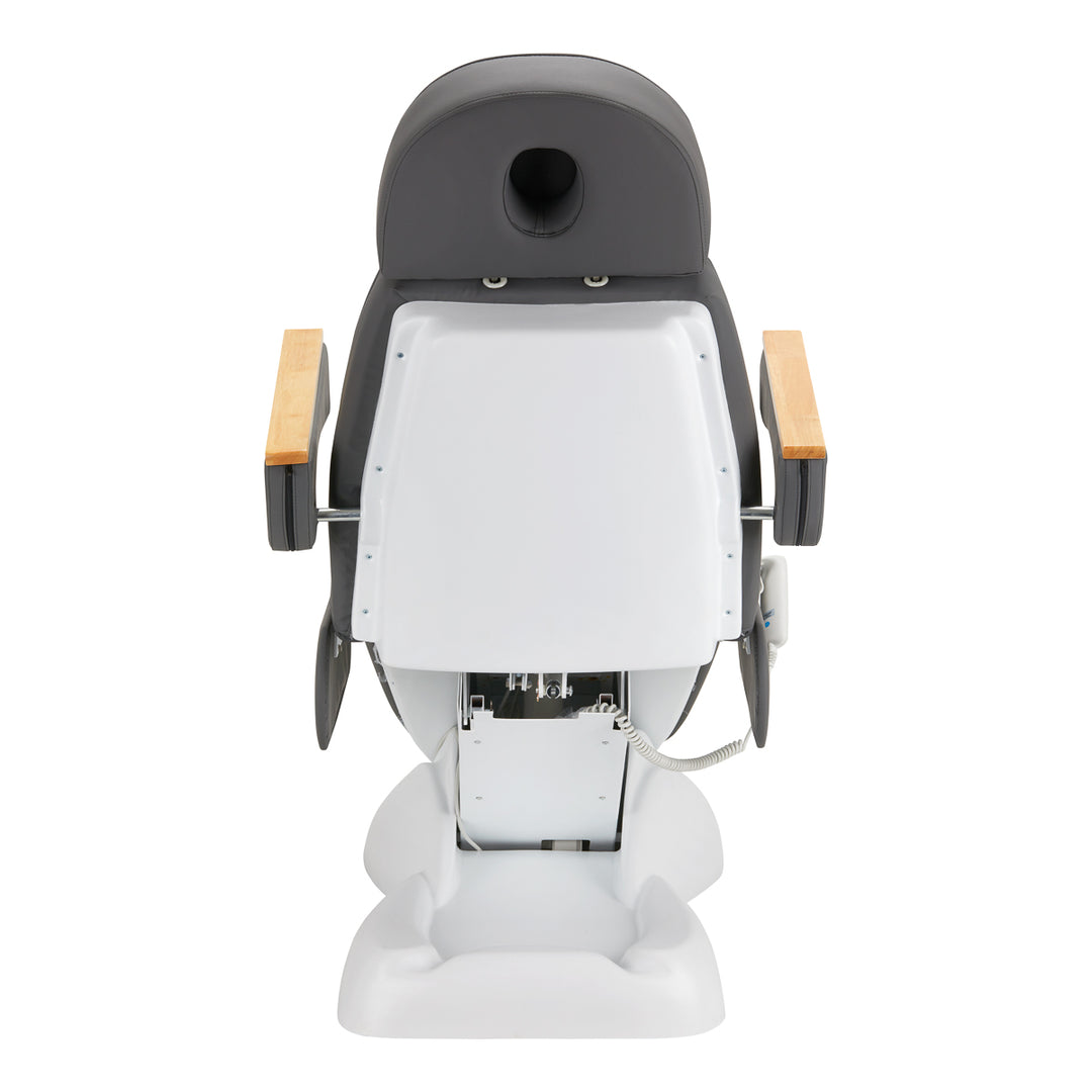 Elektrisk behandlingsstol Lux 273B 3 motorer - Grå/Vit - bild 7